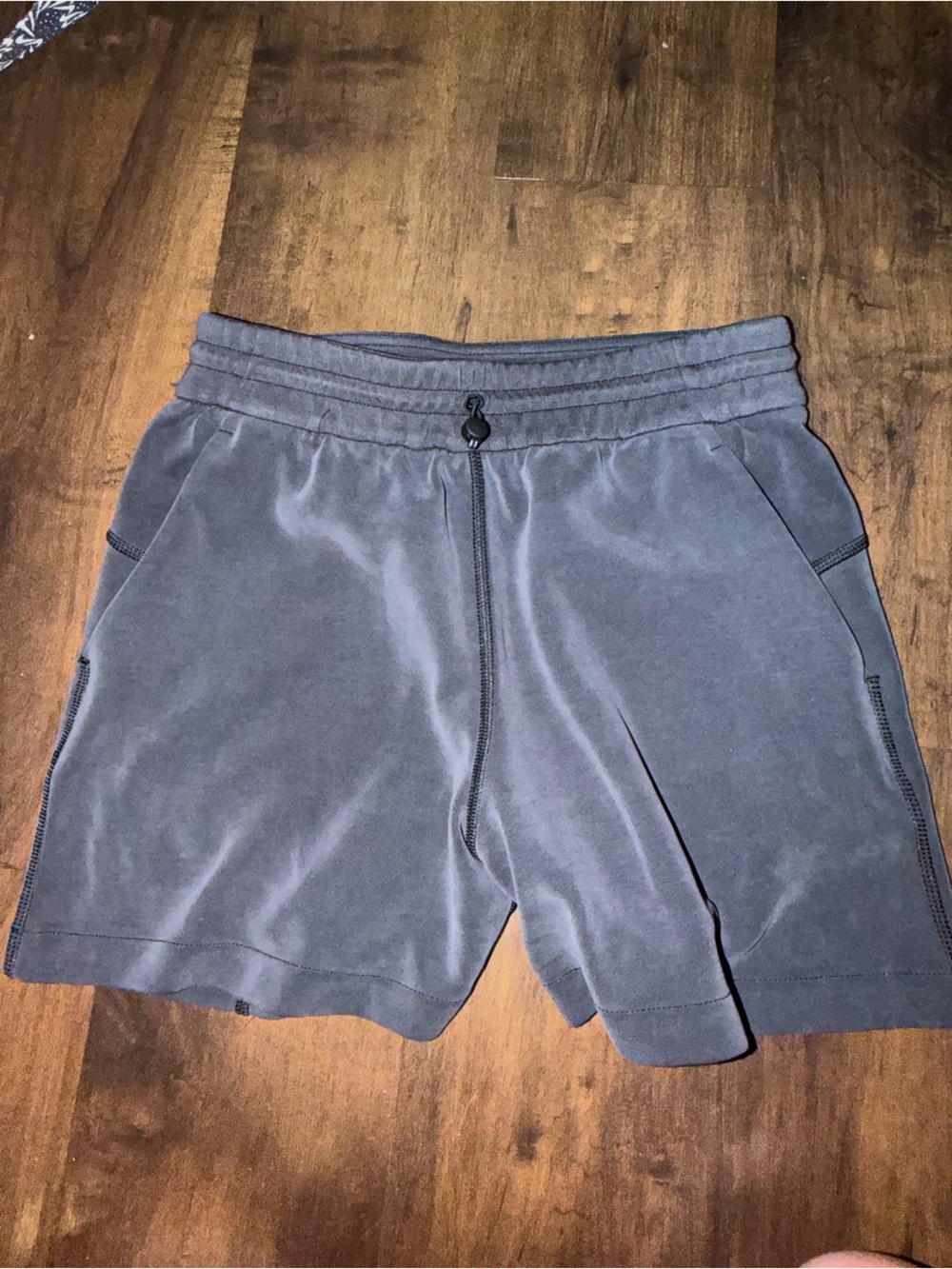 lululemon athletica comfy black shorts